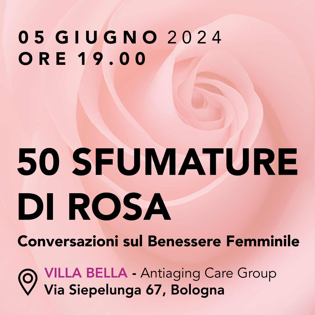 50 Sfumature di Rosa: Conversazioni sul Benessere Femminile
